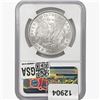 Image 2 : 1884-O Morgan Silver Dollar NGC MS63