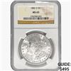 Image 1 : 1880-S Morgan Silver Dollar NGC MS65