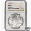 Image 1 : 1882-S Morgan Silver Dollar NGC MS64