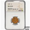 Image 1 : 1899 Indian Head Cent NGC MS65 BN