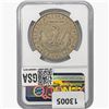Image 2 : 1884-S Morgan Silver Dollar NGC XF40