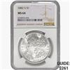 Image 1 : 1882-S Morgan Silver Dollar NGC MS64