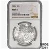 Image 1 : 1882-S Morgan Silver Dollar NGC MS64