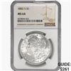 Image 1 : 1882-S Morgan Silver Dollar NGC MS64