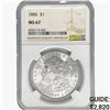 Image 1 : 1886 Morgan Silver Dollar NGC MS67