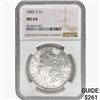 Image 1 : 1882-S Morgan Silver Dollar NGC MS64
