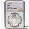 Image 1 : 1882-S Morgan Silver Dollar NGC MS64
