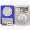 Image 2 : [2] 2004 & 2018 Silver Eagle PCGS/NGC PF/MS69/70
