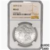 Image 1 : 1879-O Morgan Silver Dollar NGC MS62