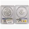 Image 2 : [2] 1945 & 1963 1 10C, 1 50C PCGS MS65/66