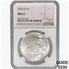 Image 1 : 1923-D Silver Peace Dollar NGC MS61