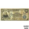 Image 1 : 1902 $10 Wheeling W. V. Natl. Currency Note