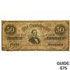 Image 1 : 1864 $50 Confederate Note