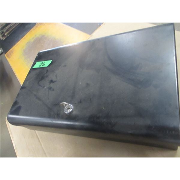 KEY BOX WITH KEY FOR LOCK