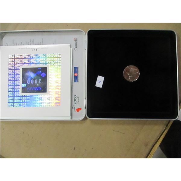 2000 NICKEL & STAMP SET