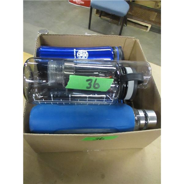 BOX C/W WATER BOTTLES