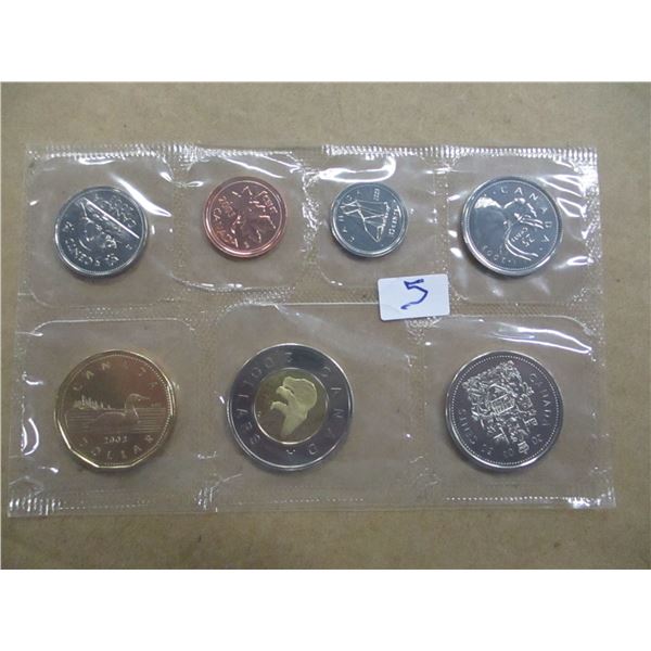 2003 SEALED DOUBLE DOLLAR COIN SET