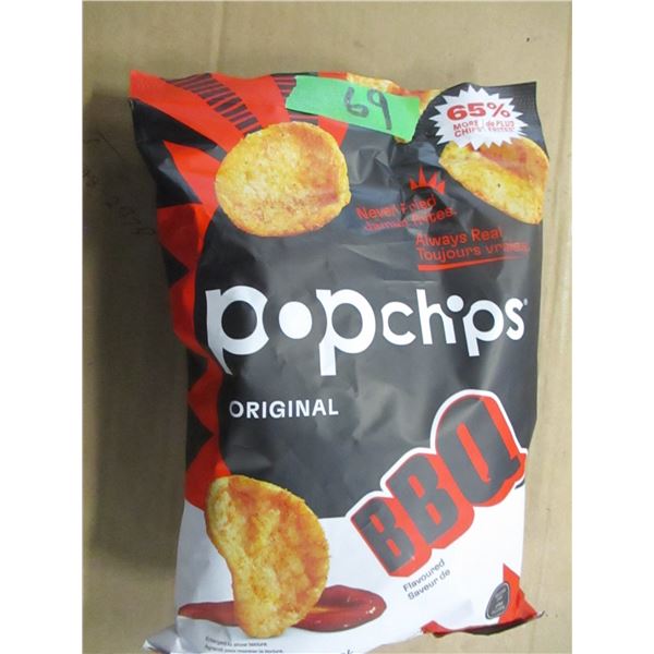 SHELF PULLS (AS IS):  BBQ POP CHIPS (142 G) - BAG