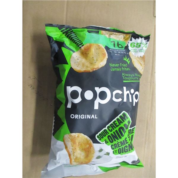SHELF PULLS (AS IS):  SOUR CREAM & ONION POP CHIPS (142 G) - BAG