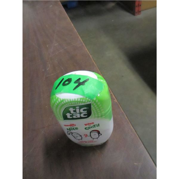 TIC TACS "CANDY CANE" FLAVOR PER TUB
