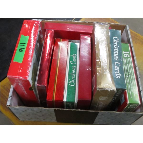 BOX C/W CHRISTMAS CARDS