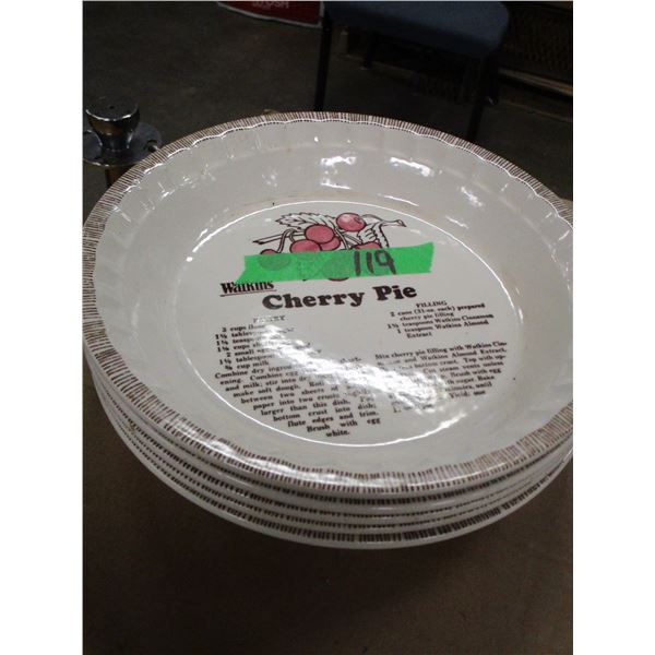 5 PIE PLATES