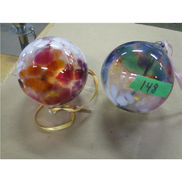 2 LARGE FRIENDSHIP BALLS