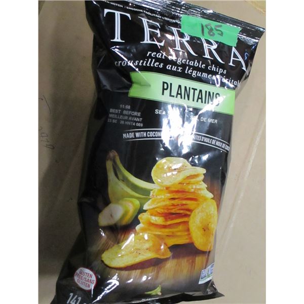 SHELF PULLS (AS IS):  TERRA PLANTAIN CHIPS (141G) - BAG