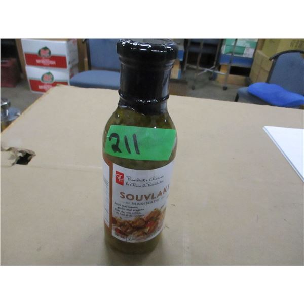 SHELF PULLS (AS IS):  SOUVLAKI MARINADE