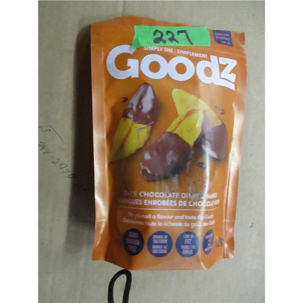 SHELF PULLS (AS IS):  CHOCOLATE COVERED MANGOES (120G) - BAG