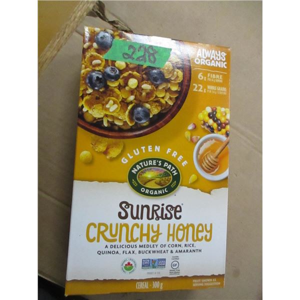 SHELF PULLS (AS IS):  SUNRISE CRUNCHY MIX (300G) - BOX