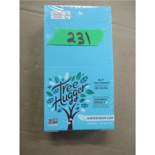 SHELF PULLS (AS IS):  WINTERGREEN GUM (115 STICKS) - BOX