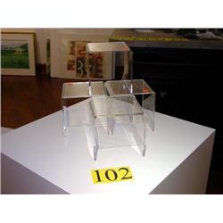 (15) ACRYLIC DISPLAYS