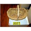 Image 1 : BASKET W/ WRAPPED HANDLE