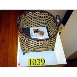 BASKET/TWILL WOVEN FOOTER