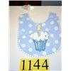 Image 1 : BLUE CUPCAKE BIB