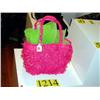 Image 1 : HANDBAG/FUSHIA FRILLED FLAPPER