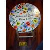 Image 1 : FLOWERED PAINTED OCT. BAR STOOL