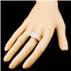 Image 3 : 14K White Gold 1.12ct Diamond Ring