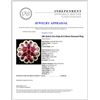 Image 5 : 18K Gold 6.15ct Ruby & 0.59ctw Diamond Ring