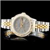 Image 2 : Rolex YG/SS DateJust 2.00ct Diamond Ladies Wristwa