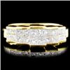 Image 2 : 18K Yellow Gold 1.48ctw Diamond Ring