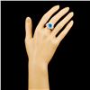 Image 4 : 18K Gold 2.97ctw Topaz & 1.17ctw Diamond Ring
