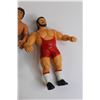Image 5 : (4) WWE / WWF 1980's Bendies Wrestling Figures -Corporal Kirchner, Ricky Steamboat, Nikolai Volkoff,