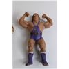 Image 5 : (4) WWE / WWF 1980's Bendies Wrestling Figures - Mean Gene Okerlund, Dynamite Kid, Bret Hart, Ken Pa