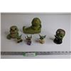 Image 1 : Yoda and Jabba the Hutt Figurines