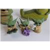 Image 3 : Yoda and Jabba the Hutt Figurines