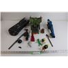 Image 1 : Batmobile, Tow Mater Toy, (2) Marvin the Martian Toys, Misc.