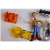Image 2 : Woody and Buzz Lightyear Figurines, Fisher-Price Car Toy, Misc.