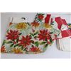 Image 2 : (4) Christmas Tablecloths, Table Runner